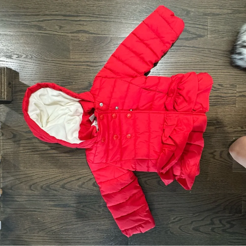 Gymboree red puffer jacket